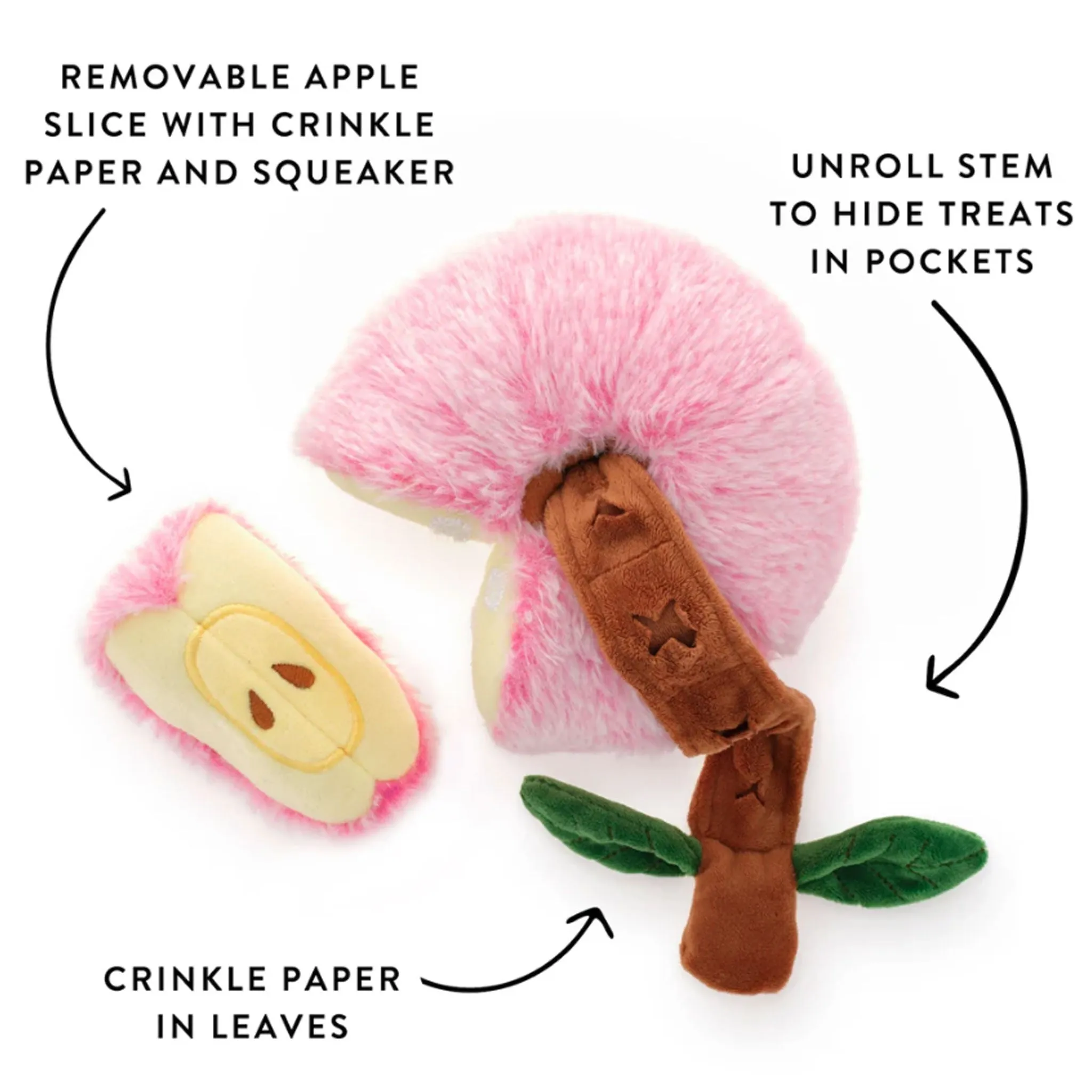 The Foggy Dog Apple Snuffle Toy