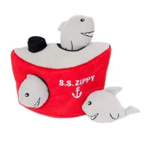 Zippy Paws Burrow Shark n' Ship