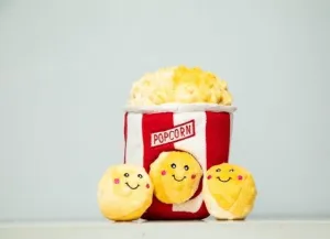 Zippy Paws Popcorn Bucket Food Buddies Burrow