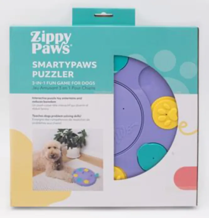 Zippy Paws Smartypaws Puzzler Purple