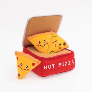 ZippyPaws Burrow Pizza Box Dog Toy