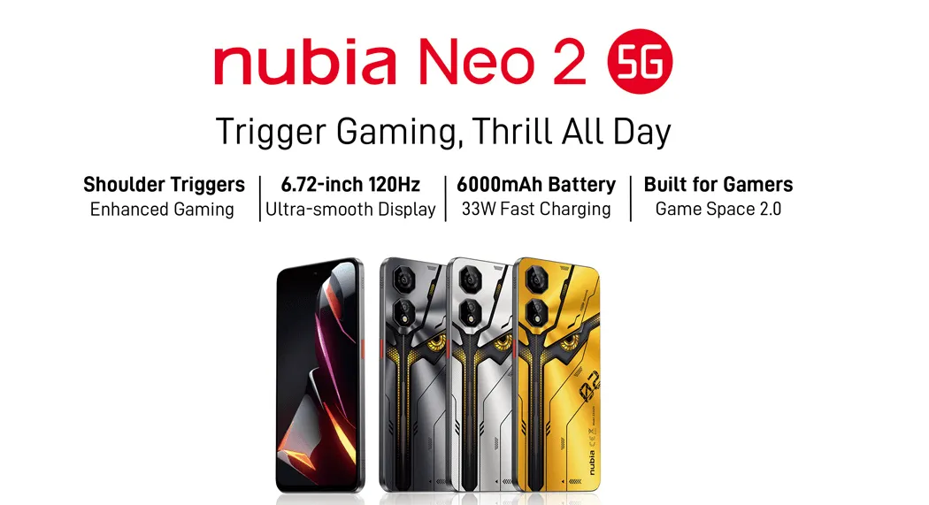 ZTE Nubia Neo 2 5G (8/256GB) | Global Edition